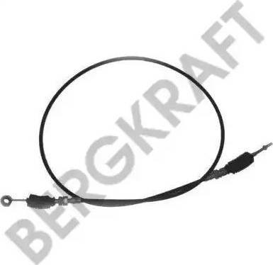 BergKraft BK8705222 - Жило за газ vvparts.bg