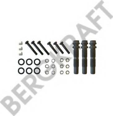 BergKraft BK2927121SP - Ремонтен комплект, болт (щифт) на ресьора vvparts.bg