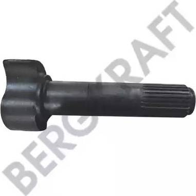 BergKraft BK7501836 - Спирачен вал, барабанни спирачки vvparts.bg