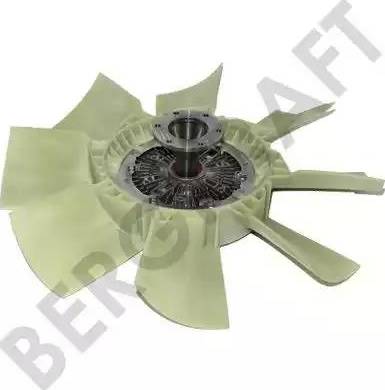 BergKraft BK7202868 - Съединител, вентилатор на радиатора vvparts.bg