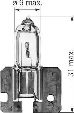 BorgWarner (BERU) 112552 - Крушка с нагреваема жичка, фар за мъгла vvparts.bg