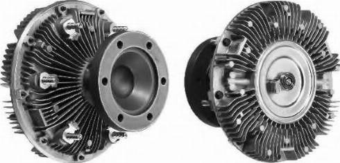 BorgWarner (BERU) LK106 - Съединител, вентилатор на радиатора vvparts.bg