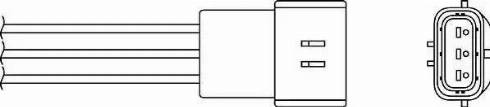 BorgWarner (BERU) OZH095 - Ламбда-сонда vvparts.bg