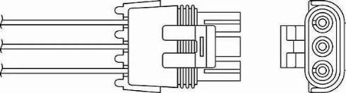 BorgWarner (BERU) OZH040 - Ламбда-сонда vvparts.bg