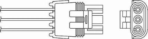 BorgWarner (BERU) OZH058 - Ламбда-сонда vvparts.bg