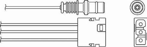 BorgWarner (BERU) OZH016 - Ламбда-сонда vvparts.bg