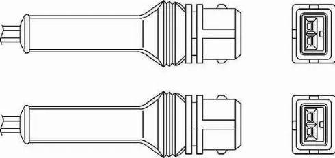 BorgWarner (BERU) OZH029 - Ламбда-сонда vvparts.bg