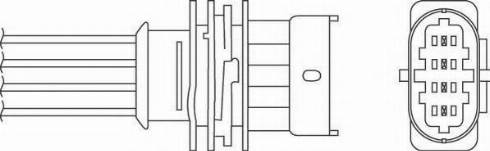 BorgWarner (BERU) OZH111 - Ламбда-сонда vvparts.bg