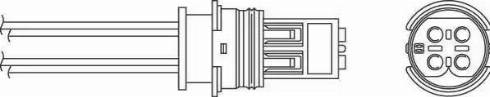 BorgWarner (BERU) OZH124 - Ламбда-сонда vvparts.bg