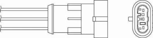 BorgWarner (BERU) OZH125 - Ламбда-сонда vvparts.bg