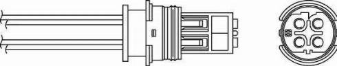 BorgWarner (BERU) OZH218 - Ламбда-сонда vvparts.bg