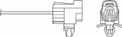 BorgWarner (BERU) OZU012 - Ламбда-сонда vvparts.bg