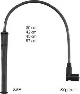 BorgWarner (BERU) PRO1602 - Комплект запалителеи кабели vvparts.bg