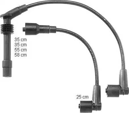 BorgWarner (BERU) ZEF997 - Комплект запалителеи кабели vvparts.bg