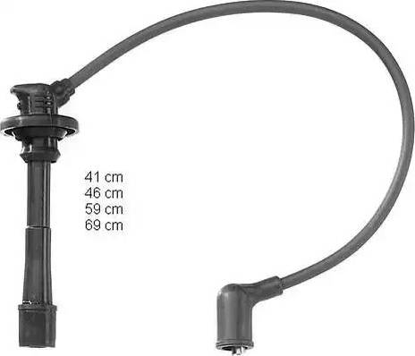 BorgWarner (BERU) ZEF920 - Комплект запалителеи кабели vvparts.bg