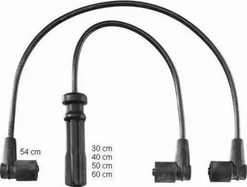 BorgWarner (BERU) ZEF1193 - Комплект запалителеи кабели vvparts.bg