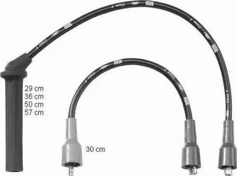 BorgWarner (BERU) ZEF1168 - Комплект запалителеи кабели vvparts.bg