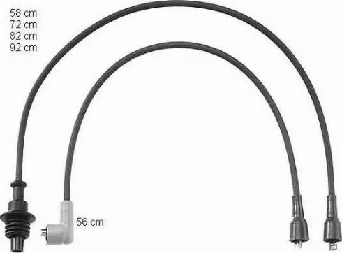 BorgWarner (BERU) ZEF788 - Комплект запалителеи кабели vvparts.bg