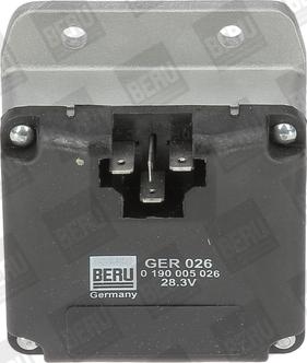 BERU by DRiV GER026 - Регулатор на генератор vvparts.bg