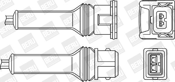 BERU by DRiV OZH035 - Ламбда-сонда vvparts.bg