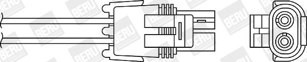 BERU by DRiV OZU025 - Ламбда-сонда vvparts.bg