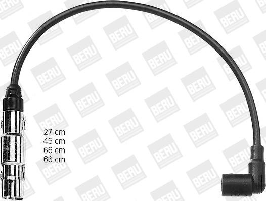BERU by DRiV PRO989 - Комплект запалителеи кабели vvparts.bg