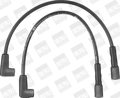 BERU by DRiV ZEF574 - Комплект запалителеи кабели vvparts.bg