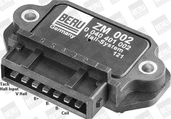 BERU by DRiV ZM002 - Включващо устройство (комутатор), запалителна система vvparts.bg