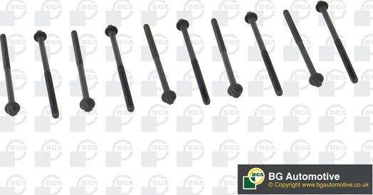 BGA BK6364 - Комплект болтове на капака на клап. (на цилиндровата глава) vvparts.bg