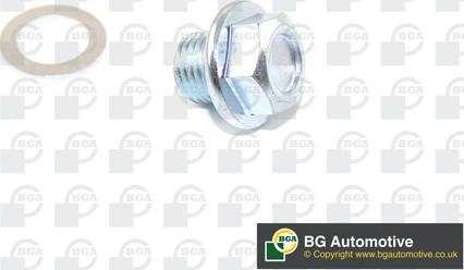 BGA PK2500 - Болтова пробка, маслен картер vvparts.bg