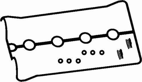 BGA RK3395 - Комплект гарнитури, капак на цилиндровата глава vvparts.bg