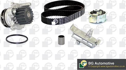 BGA TB9605CPK-2 - Водна помпа+ к-кт ангренажен ремък vvparts.bg