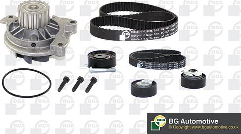 BGA TB9608CPK-1 - Водна помпа+ к-кт ангренажен ремък vvparts.bg