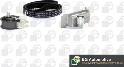 BGA TB0107K - Комплект ангренажен ремък vvparts.bg