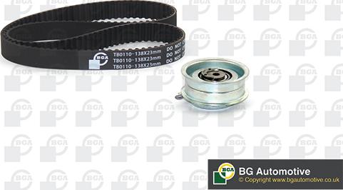 BGA TB0110K - Комплект ангренажен ремък vvparts.bg