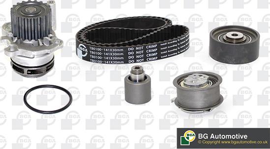 BGA TB0130CPK - Водна помпа+ к-кт ангренажен ремък vvparts.bg