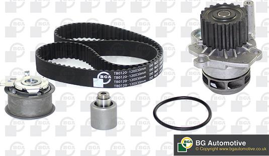 BGA TB0120CPK-3 - Водна помпа+ к-кт ангренажен ремък vvparts.bg