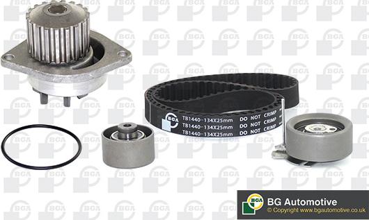 BGA TB1440CPK - Водна помпа+ к-кт ангренажен ремък vvparts.bg