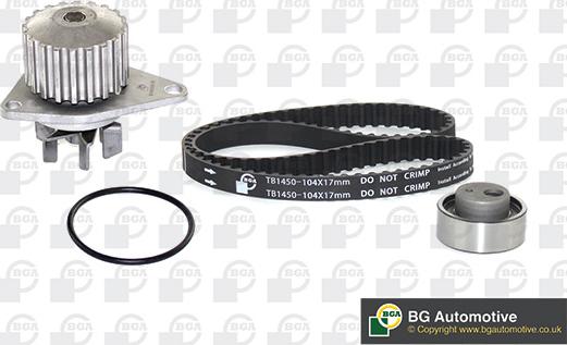 BGA TB1450CPK-1 - Водна помпа+ к-кт ангренажен ремък vvparts.bg