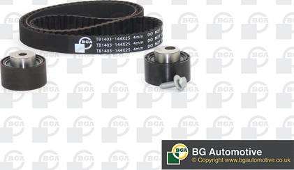 BGA TB1403K - Комплект ангренажен ремък vvparts.bg