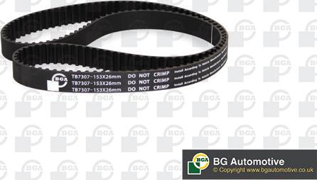 BGA TB7307 - Ангренажен ремък vvparts.bg