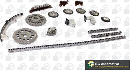 BGA TC0705FK - Комплект ангренажна верига vvparts.bg