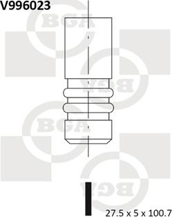 BGA V996023 - Изпускателен клапан vvparts.bg