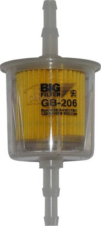 BIG Filter GB-206 BK - Горивен филтър vvparts.bg