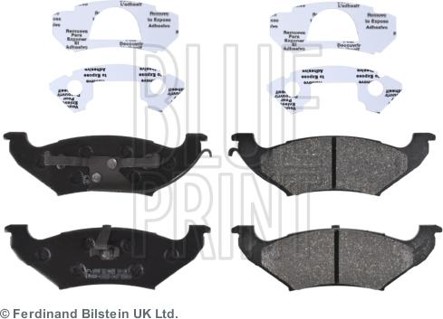 Blue Print ADA104235 - Комплект спирачно феродо, дискови спирачки vvparts.bg