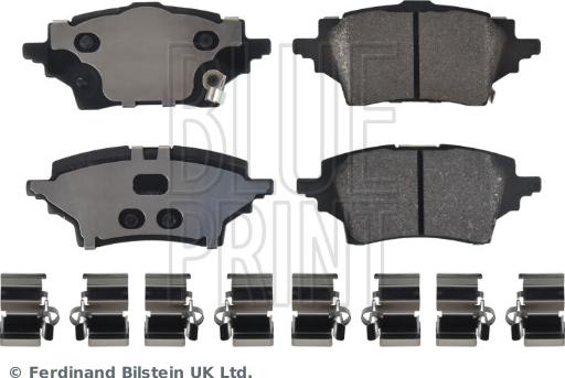 Blue Print ADBP420098 - Комплект спирачно феродо, дискови спирачки vvparts.bg