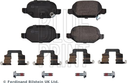 Blue Print ADBP420054 - Комплект спирачно феродо, дискови спирачки vvparts.bg