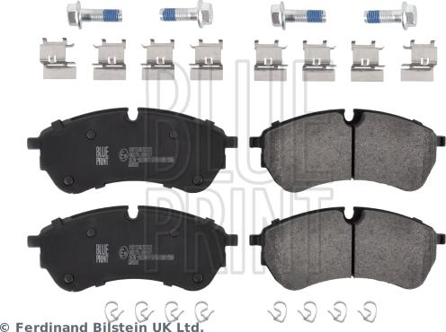 Blue Print ADBP420004 - Комплект спирачно феродо, дискови спирачки vvparts.bg