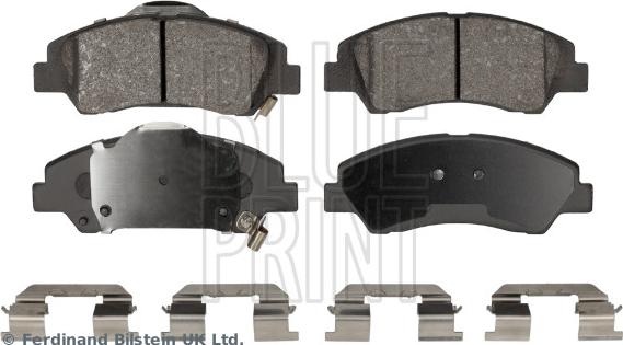 Blue Print ADBP420143 - Комплект спирачно феродо, дискови спирачки vvparts.bg