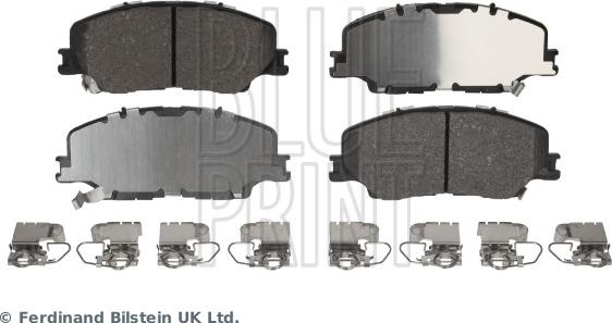 Blue Print ADBP420136 - Комплект спирачно феродо, дискови спирачки vvparts.bg